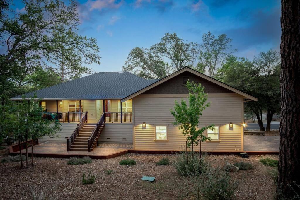 New Luxury Lake House In Pine Mountain Lake Close To Yosemite! Perfect For All Seasons! Great For Retreats, Getaways, Celebrations, And More! 格罗夫兰 外观 照片